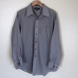 Croft & Barrow Grey Dress Shirt